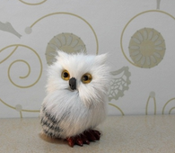 Harry Potter Hedwig owl model small gift anime fans gift birthday gift