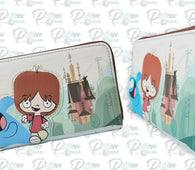 Foster's Home for Imaginary Friends Mac and Blue Zip-Around Wallet