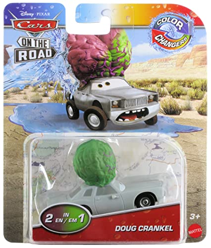 Disney and Pixar Cars Color Changers Doug Crankel Toy Car in 1:55 Scale  Water-Activated