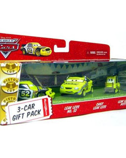 Disney Cars Multi-Packs Team Leak Less 3-Car Gift Pack Diecast Car Set