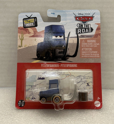 Disney and Pixar Cars Pitstoposaurus Die-Cast Toy Character Car  1:55 Scale Collectible Vehicle