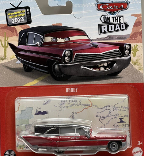 Pixar Cars On The Road Randy episode 2 1:55 Scale Die-Cast Vehicle