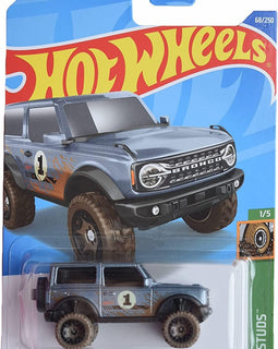 Hot Wheels Mainline 21' Ford BroncoMud Studs 1/5 68/250