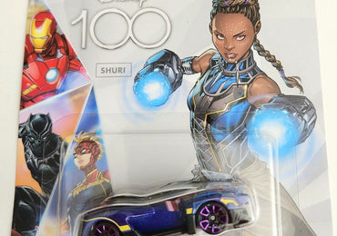 Hot Wheels Disney 100 Shuri Character Car  1:64 Scale Collectible