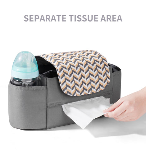 High Capacity Stroller Organizer